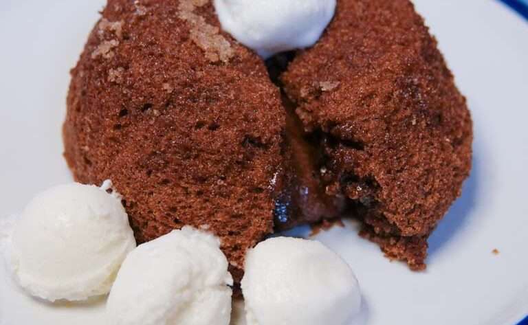 Čokoládový fondant lava cake v konvektomatu, náhledový obrázek