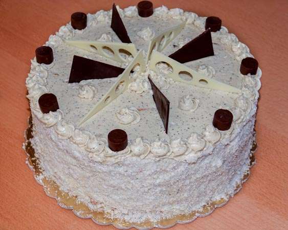 Kokosový dort s kávovým krémem, obr2