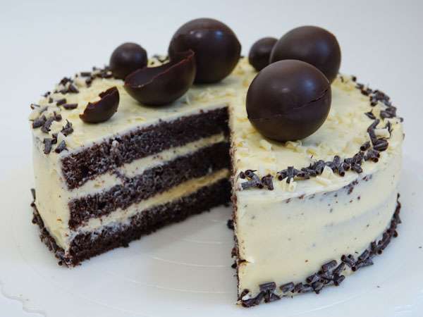 Bezlepkový čokoládový dort, obr6
