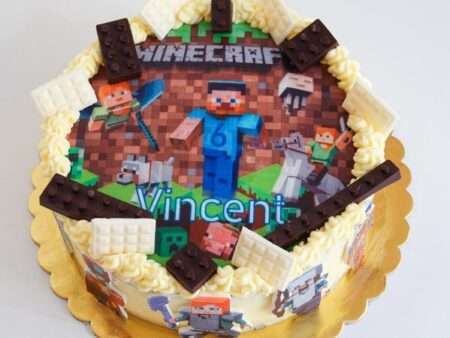 Bezlepkový dort Minecraft, obr3