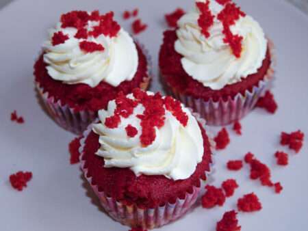 Cupcakes Red Velvet s krémem z mascarpone, obr5