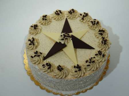 Kokosový dort s kávovým krémem, obr220408-1