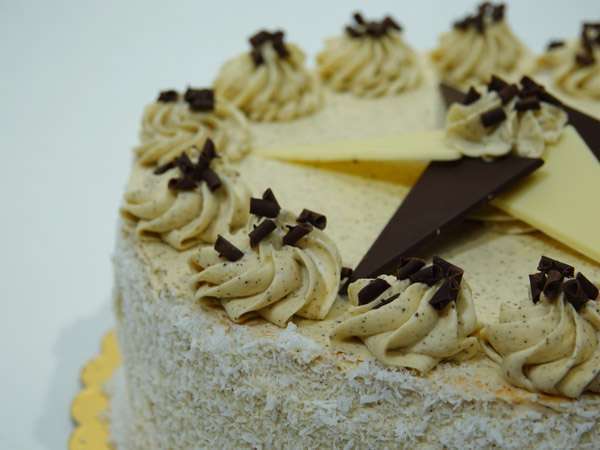 Kokosový dort s kávovým krémem, obr220408-4