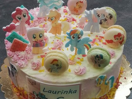 Dort My Little Pony – kouzelný narozeninový dort pro malé princezny (možnost výběru korpusu, krému i zdobení)