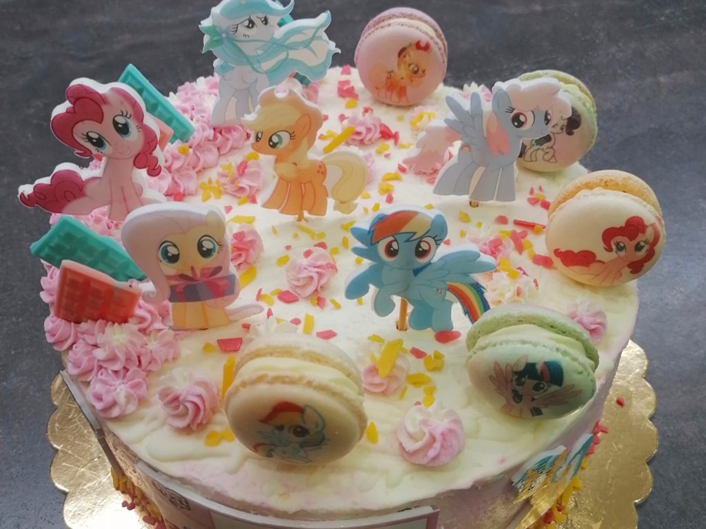 Dort My Little Pony – kouzelný narozeninový dort pro malé princezny (možnost výběru korpusu, krému i zdobení)