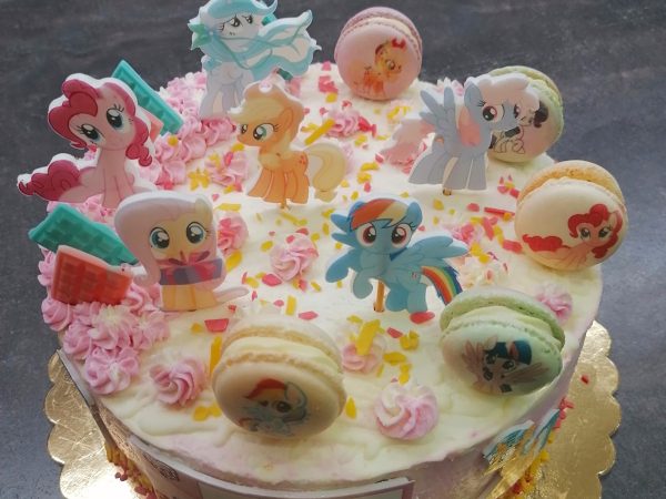 Dort My Little Pony – kouzelný narozeninový dort pro malé princezny (možnost výběru korpusu, krému i zdobení)