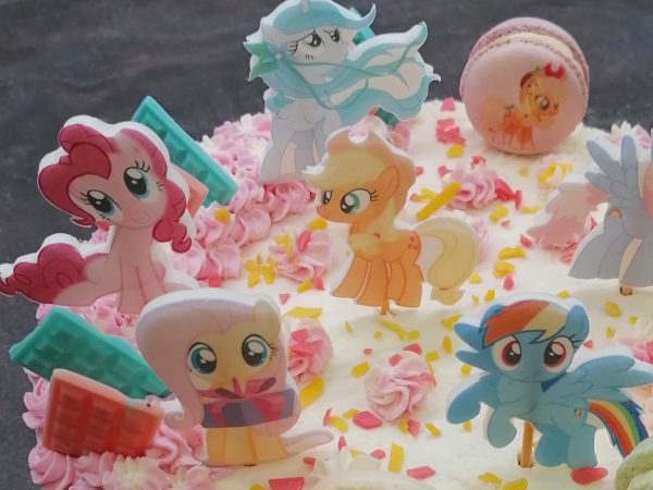 Dort My Little Pony – kouzelný narozeninový dort pro malé princezny (možnost výběru korpusu, krému i zdobení)